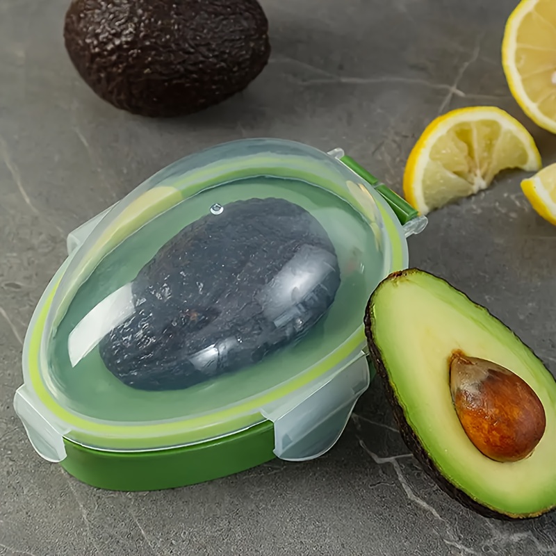 Food Storage For Refrigerator - 1 قطعة صندوق حفظ الأفوكادو عبر
