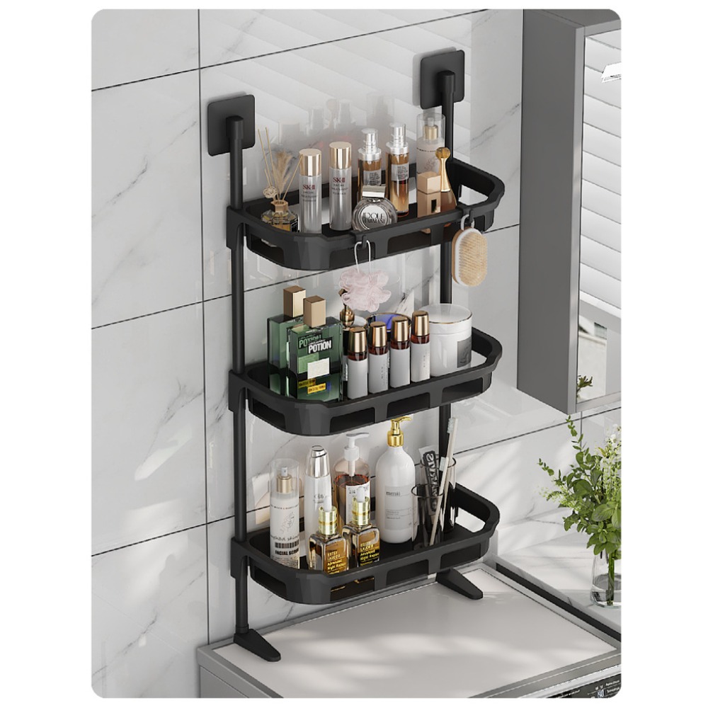 Food Storage Types - جديد 3-Tier فوق رف المرحاض رفوف