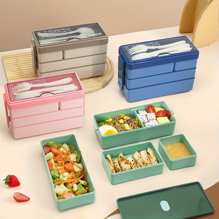 Food Storage Made Easy - 1450 مللي بينتو علب الاغذية سعة