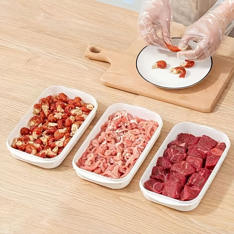 Food Storage For Refrigerator - صندوق حفظ اللحوم المحمول للثلاجة، حاوية