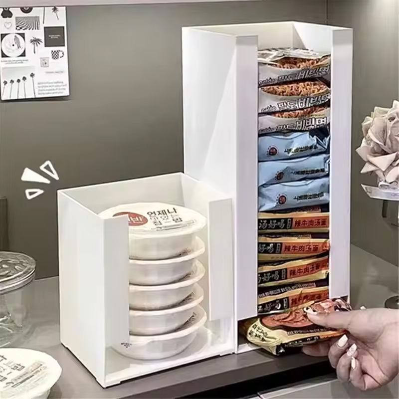 Food Storage Types - صندوق تخزين متعدد الوظائف للنودلز الفورية،