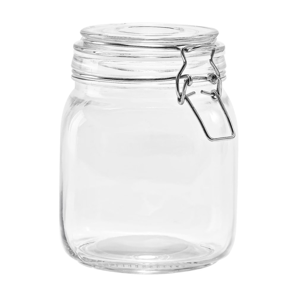 Food Storage Jars With Lids - وعاء زجاجي لتخزين الطعام من مينستايز