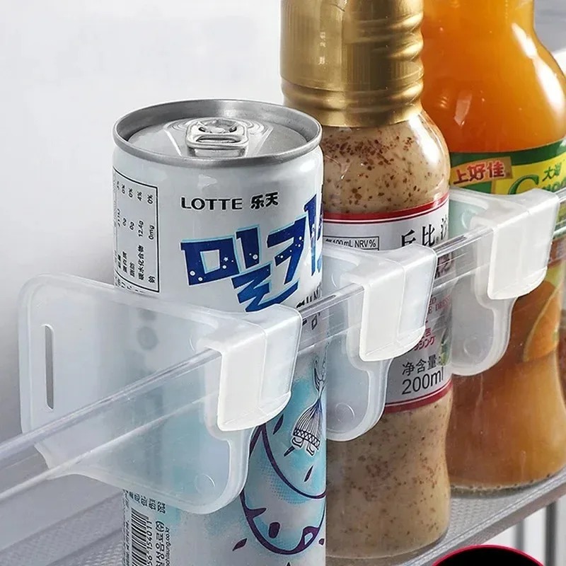 Food Storage For Refrigerator - منظم للباب الجانبي للثلاجة مع مشبك