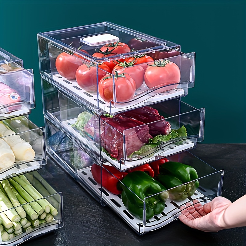 Food Storage For Refrigerator - صندوق تخزين ثلاجة المطبخ ، نوع