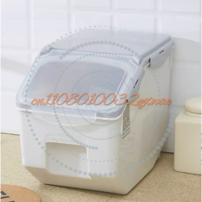 Food Storage Box Large - صندوق تخزين كبير للأرز سعة 10/15