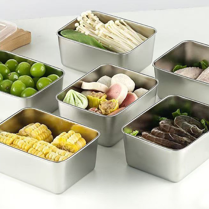 Food Storage Eco Friendly - مجموعة من 6 حاويات تخزين طعام