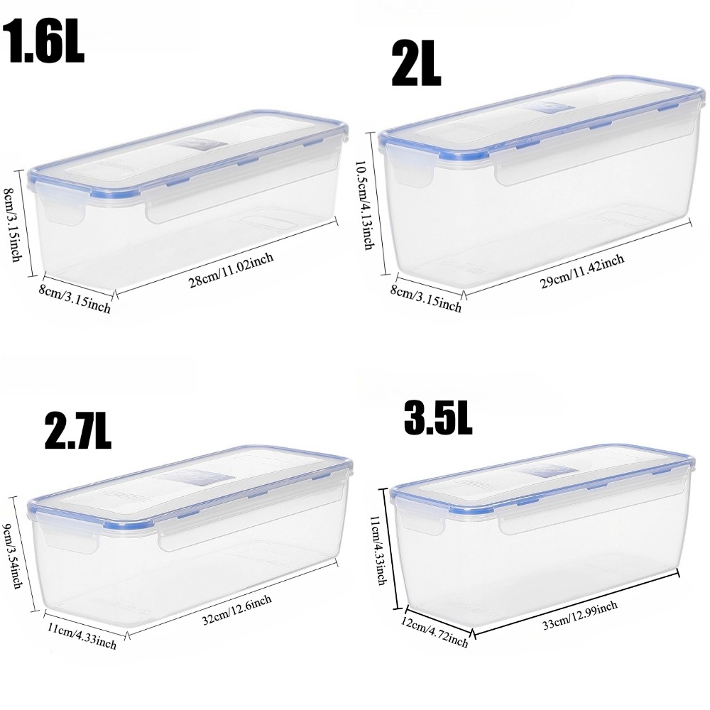 حاويات تخزين الطعام، صندوق محك - مراجعة Food Storage Box Large وسعره