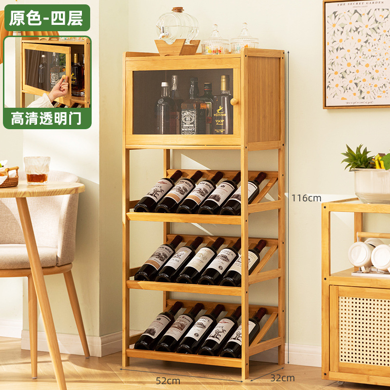 الصلبة الخيزران النبيذ الرف 3/ - مراجعة Food Storage Shelving وسعره