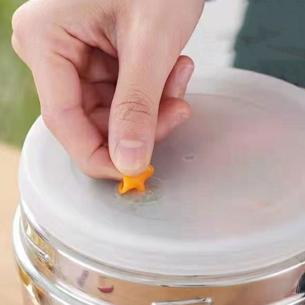 5 قطع من سدادات السيليكون ذات  - مراجعة Food Storage Lunch Box وسعره