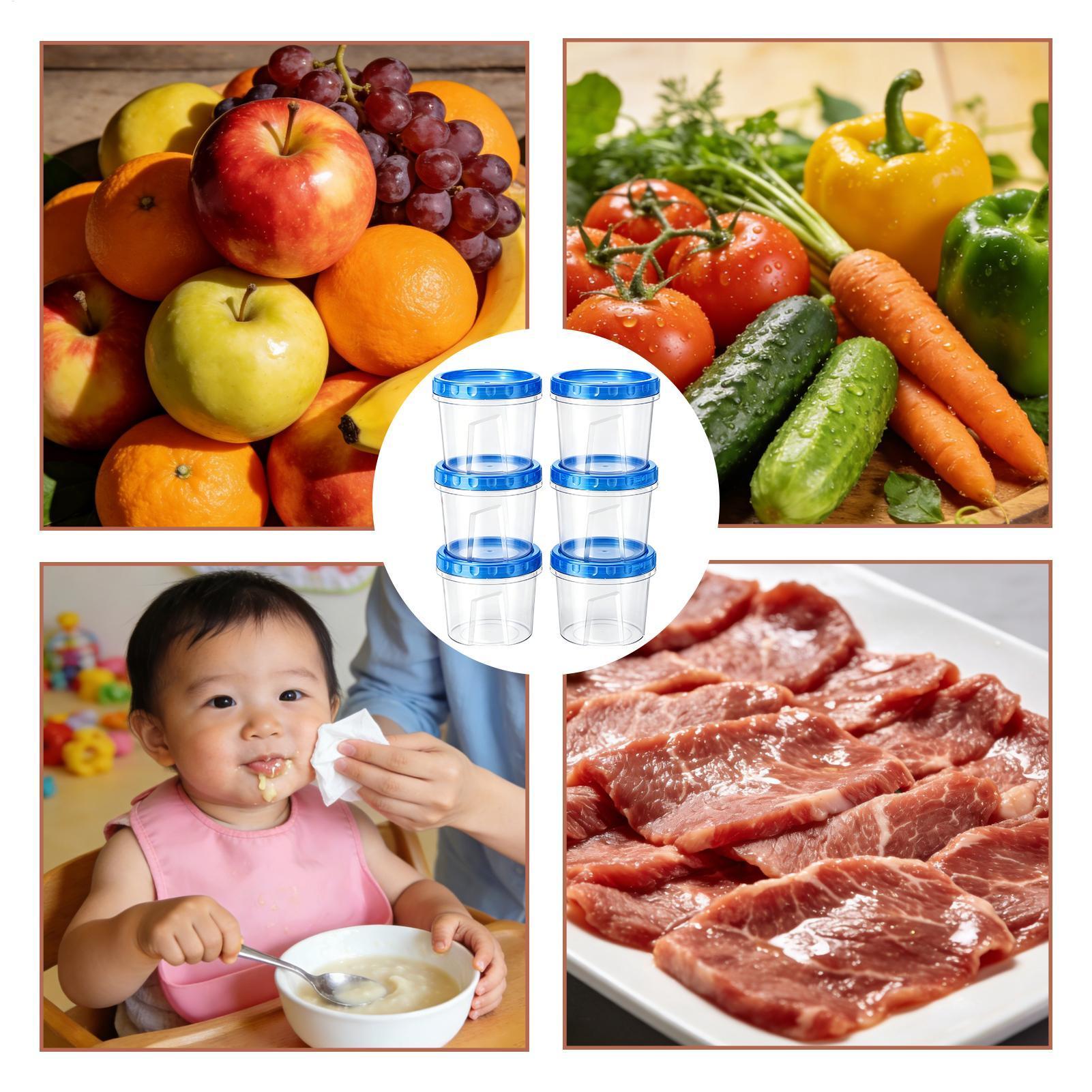 حاويات تجميد لتخزين الطعام، 6  - مراجعة Food Storage For Refrigerator وسعره