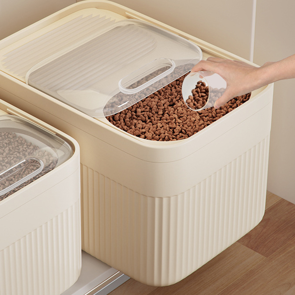 حاوية تخزين طعام الكلاب سعة 5/ - مراجعة Food Storage Box Large وسعره