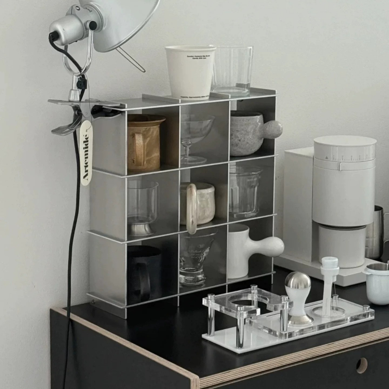 رف تخزين أكواب من سبائك الألوم - مراجعة Food Storage Shelving وسعره