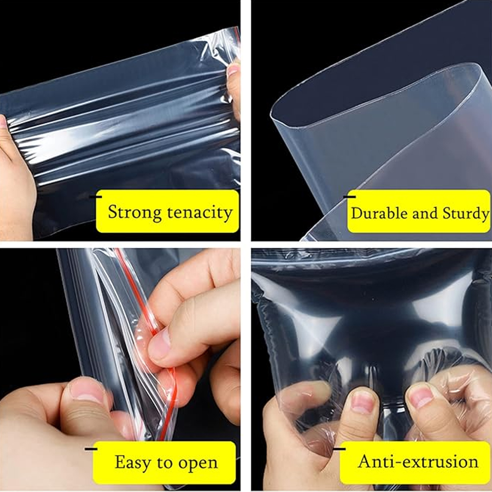 100-1000 قطعة أكياس بلاستيكية  - مراجعة Food Storage Locker وسعره