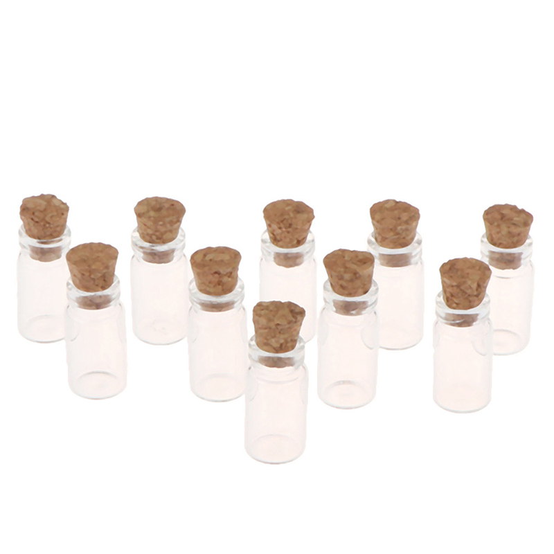 10 قطع من أوعية زجاجية مصغرة ب - مراجعة Food Storage Jars With Lids وسعره