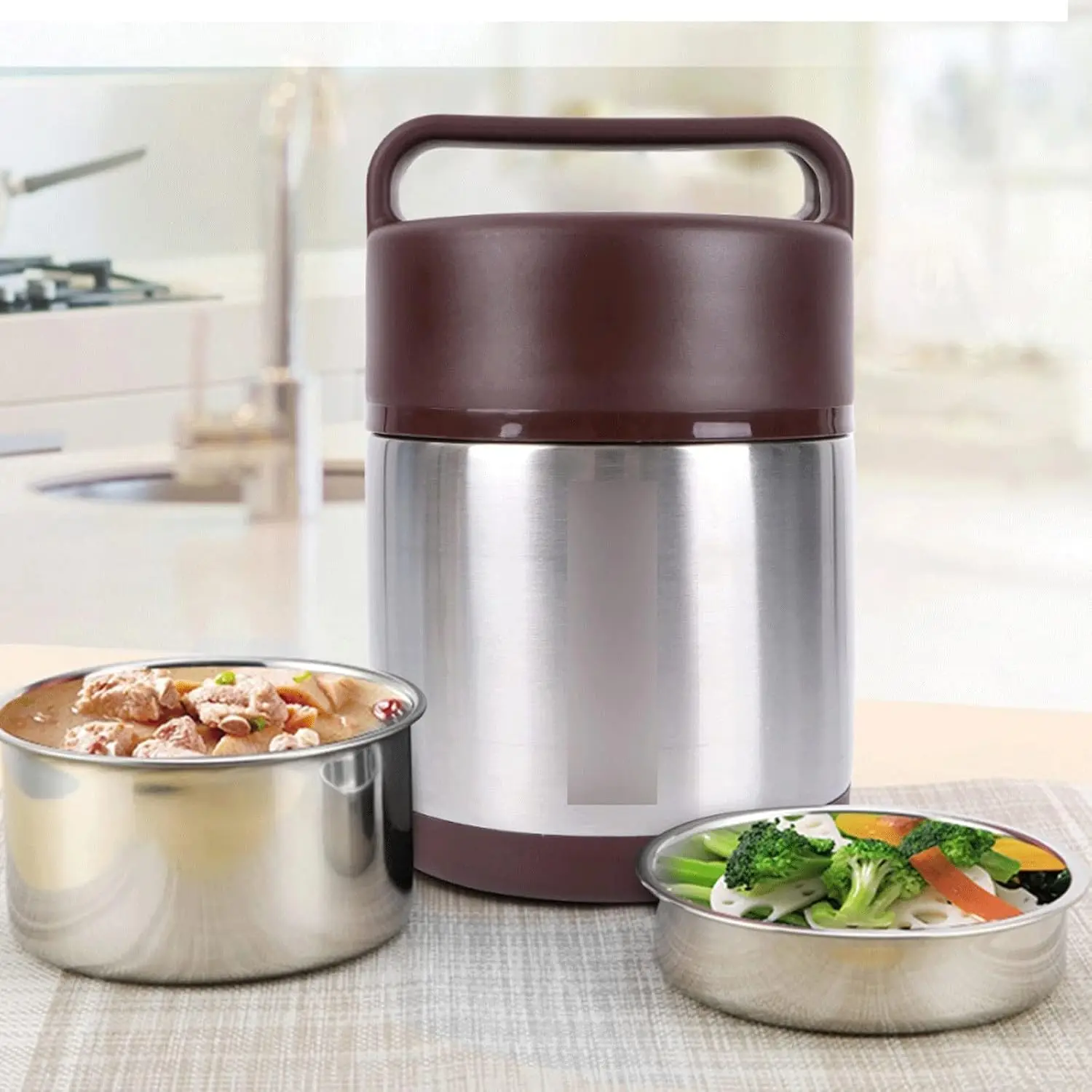 علبة غداء بنتو للبالغين، علبة  - مراجعة Food Storage Box Large وسعره