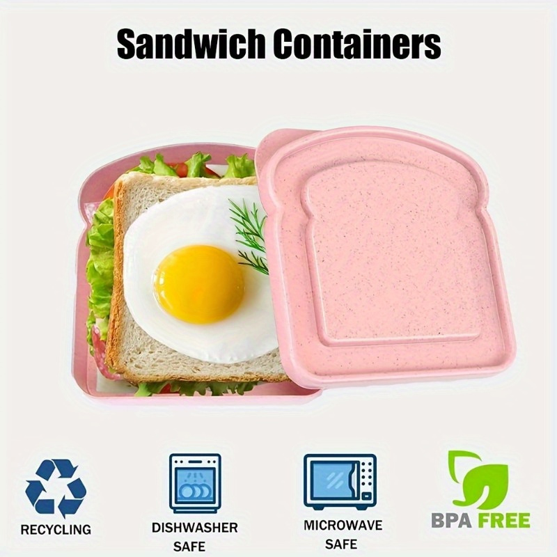 1 قطعة صناديق بينتو ، حاويات ا - مراجعة Food Storage Lunch Box وسعره