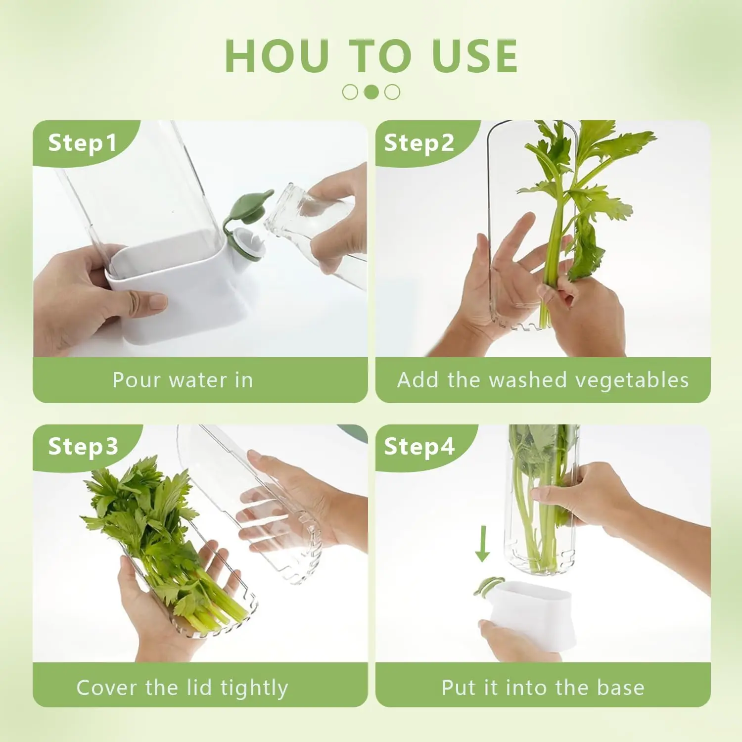حافظة الأعشاب للثلاجة تحافظ عل - مراجعة Herb Keeper Container وسعره