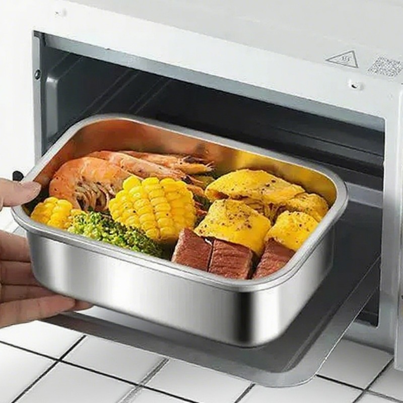 صندوق غداء كبير السعة من الفول - مراجعة Food Storage Box Large وسعره