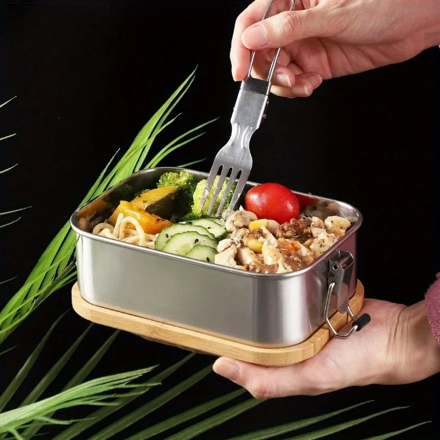 صندوق غداء بغطاء خيزران من الف - مراجعة Food Storage Made Easy وسعره