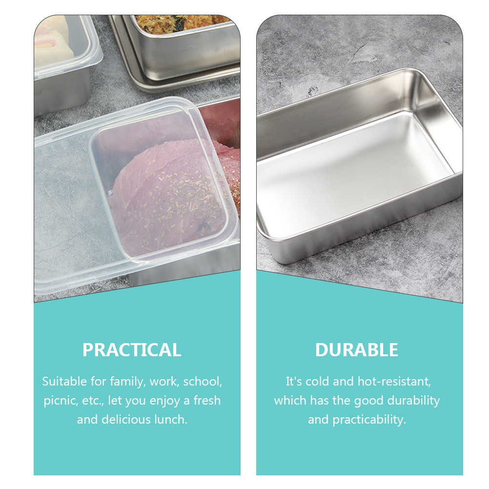 صندوق حفظ الطعام من الفولاذ ال - مراجعة Food Storage Lunch Box وسعره