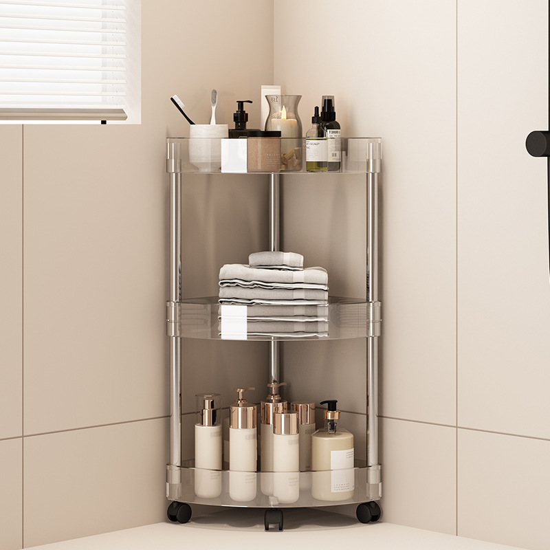 رف تخزين شفاف للحمام والمطبخ،  - مراجعة Food Storage Shelving وسعره