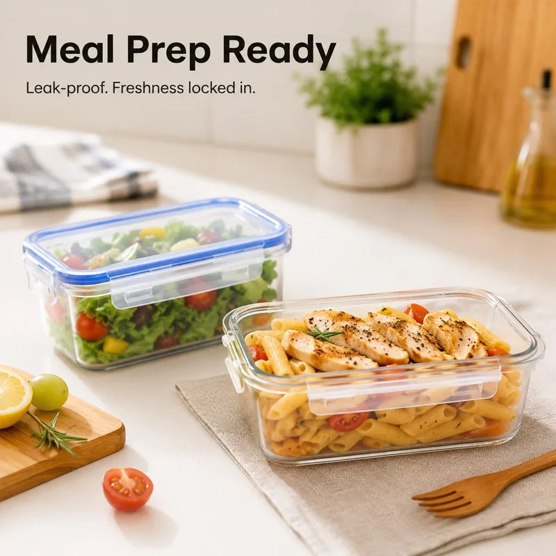 صندوق تخزين للثلاجة بأربعة أحج - مراجعة Food Storage For Refrigerator وسعره