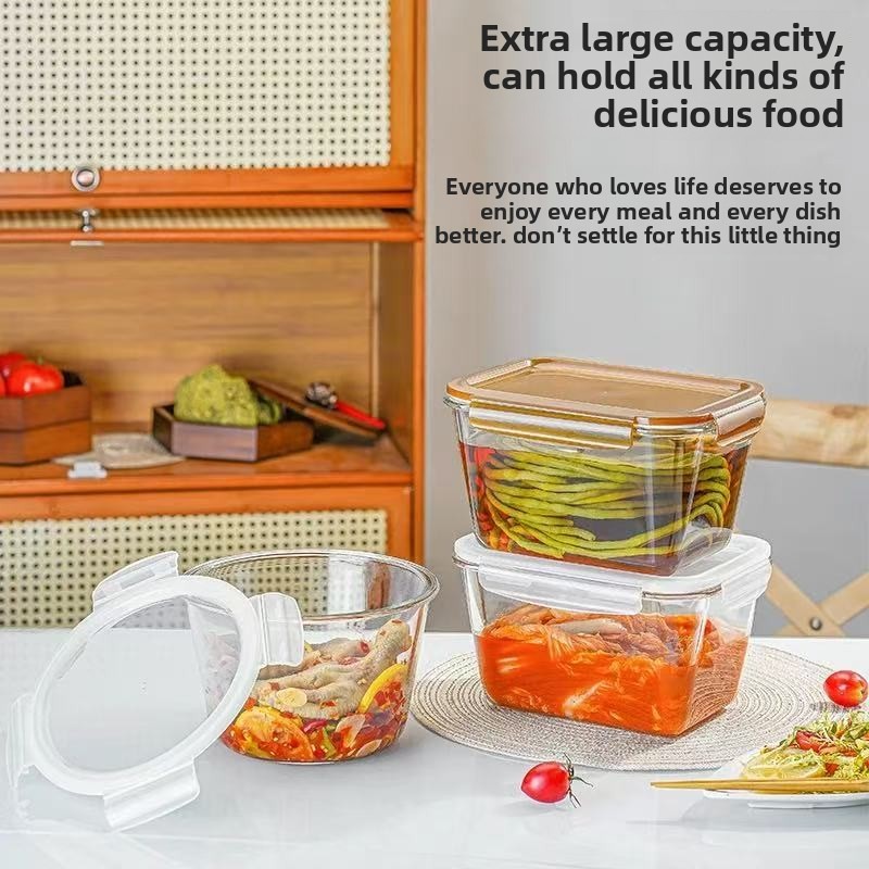 حاوية زجاجية كبيرة السعة لتخزي - مراجعة Food Storage Box Large وسعره