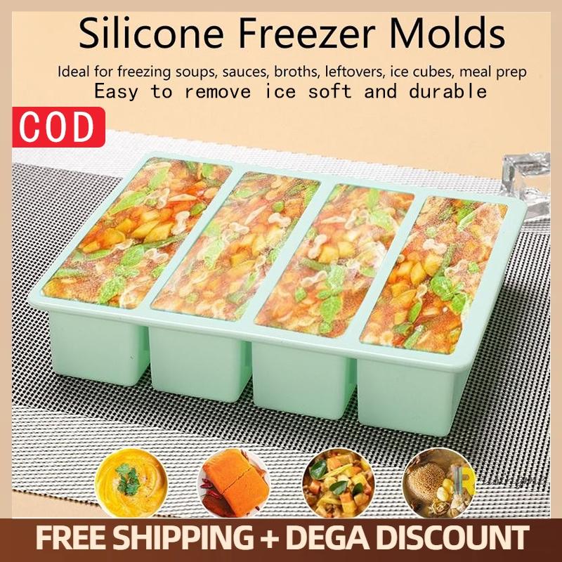 صينية طعام سيليكون كبيرة جدًا  - مراجعة Food Storage Box Large وسعره
