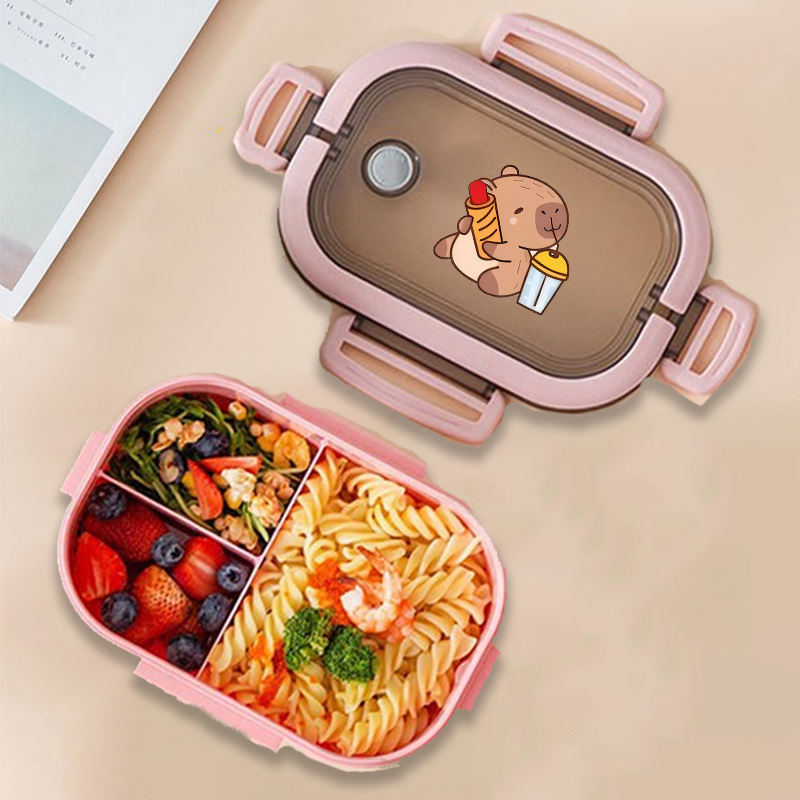 كابيبارا بينتو علب الاغذية أني - مراجعة Food Storage Lunch Box وسعره