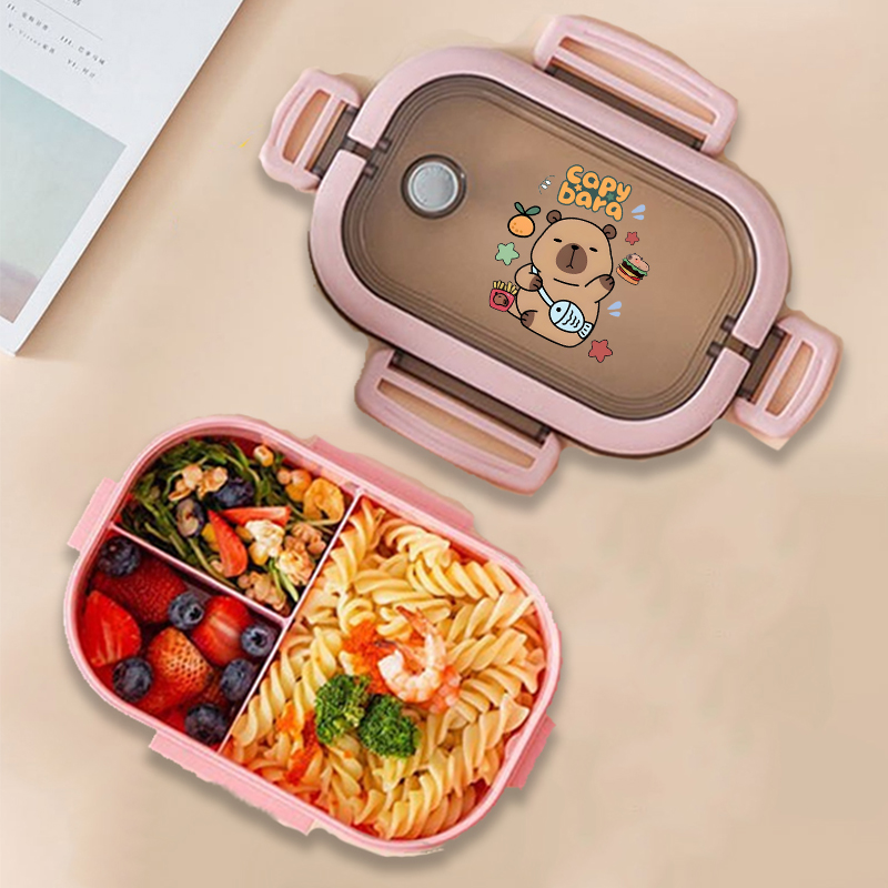 كابيبارا بينتو علب الاغذية أني - مراجعة Food Storage Lunch Box وسعره