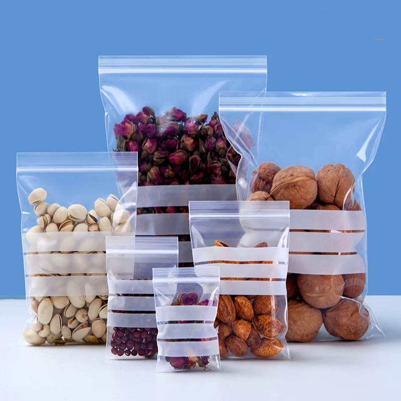200 قطعة أكياس تغليف بلاستيكية - مراجعة Food Storage Zip Lock Bags وسعره