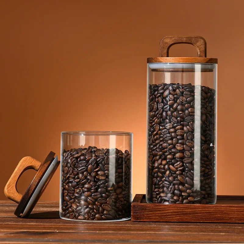 جرة زجاجية شفافة مع غطاء من ال - مراجعة Food Storage Jars With Lids وسعره