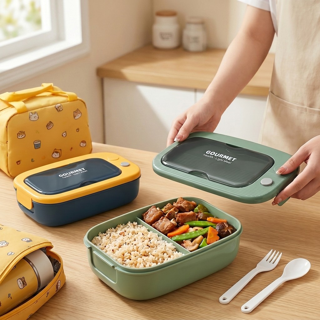 علبة طعام بلاستيكية قابلة للاس - مراجعة Food Storage Made Easy وسعره