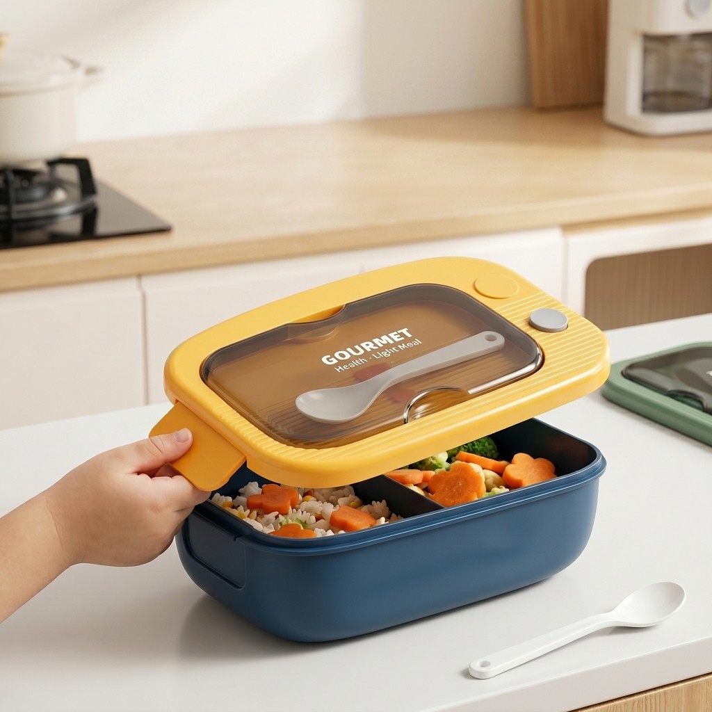 علبة طعام بلاستيكية قابلة للاس - مراجعة Food Storage Made Easy وسعره