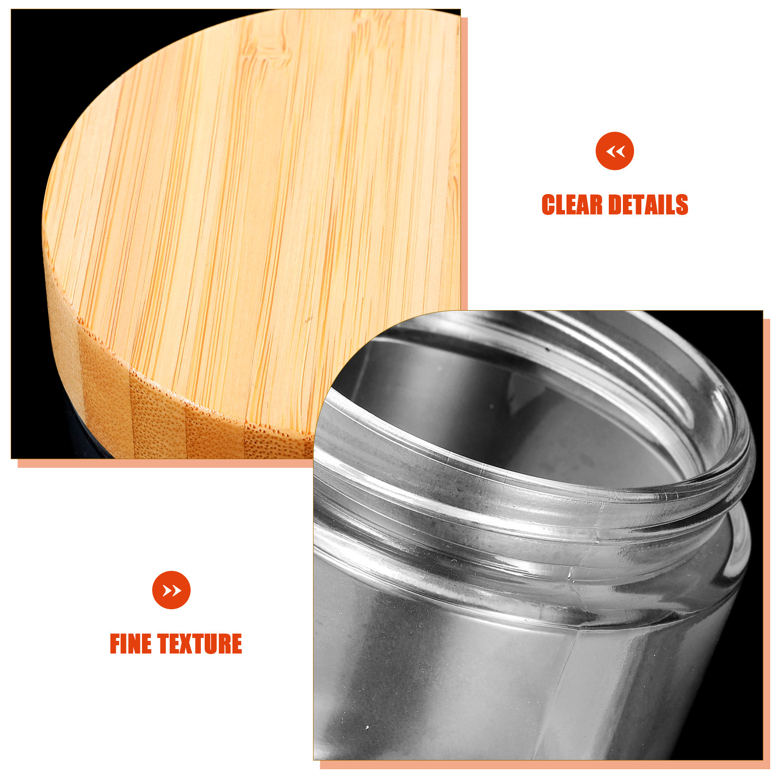4 قطع من الأوعية الزجاجية الشف - مراجعة Food Storage Jars With Lids وسعره