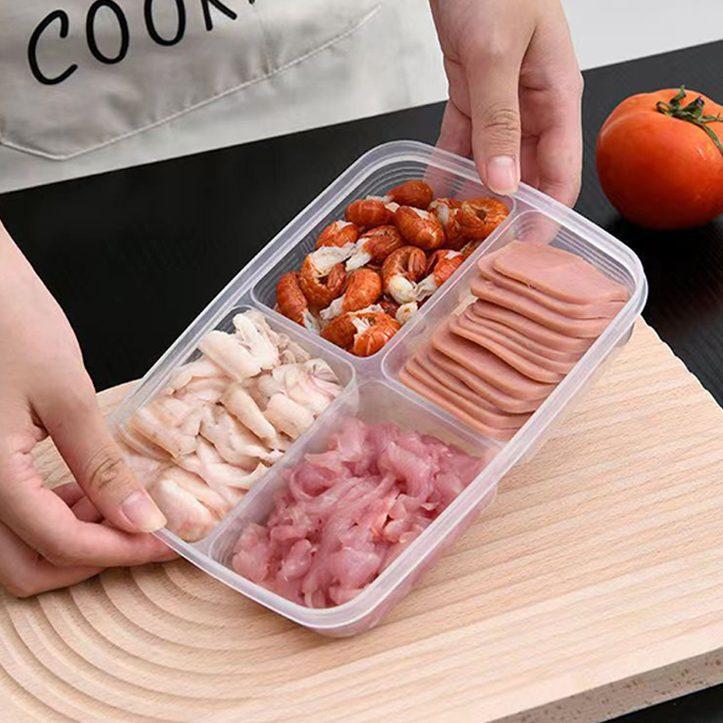 صندوق تخزين بلاستيكي جديد بـ 4 - مراجعة Food Storage Method وسعره