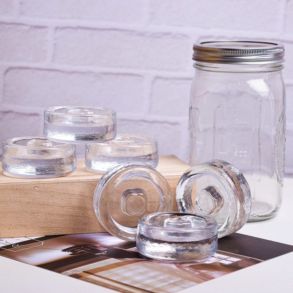 وزن تخمير زجاجي متين لبرطمان م - مراجعة Mason Jar Wide Mouth وسعره