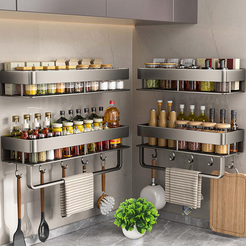 رف مطبخ من الألومنيوم، رف تخزي - مراجعة Food Storage Shelving وسعره
