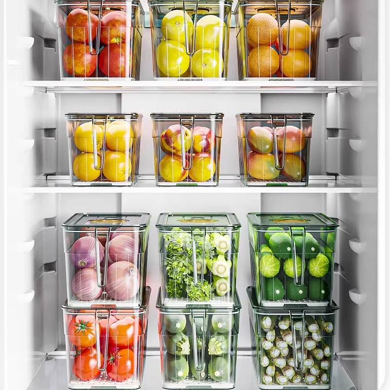 صندوق تخزين فرز الثلاجة والبيض - مراجعة Food Storage Method وسعره