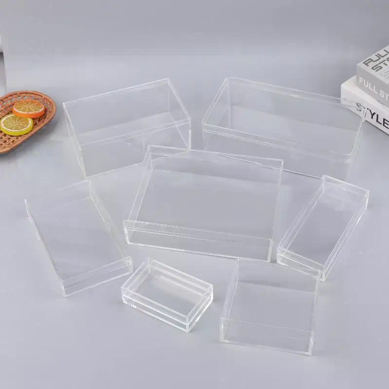 صندوق تخزين أكريليك مستطيل جدي - مراجعة Food Storage Of Plants وسعره