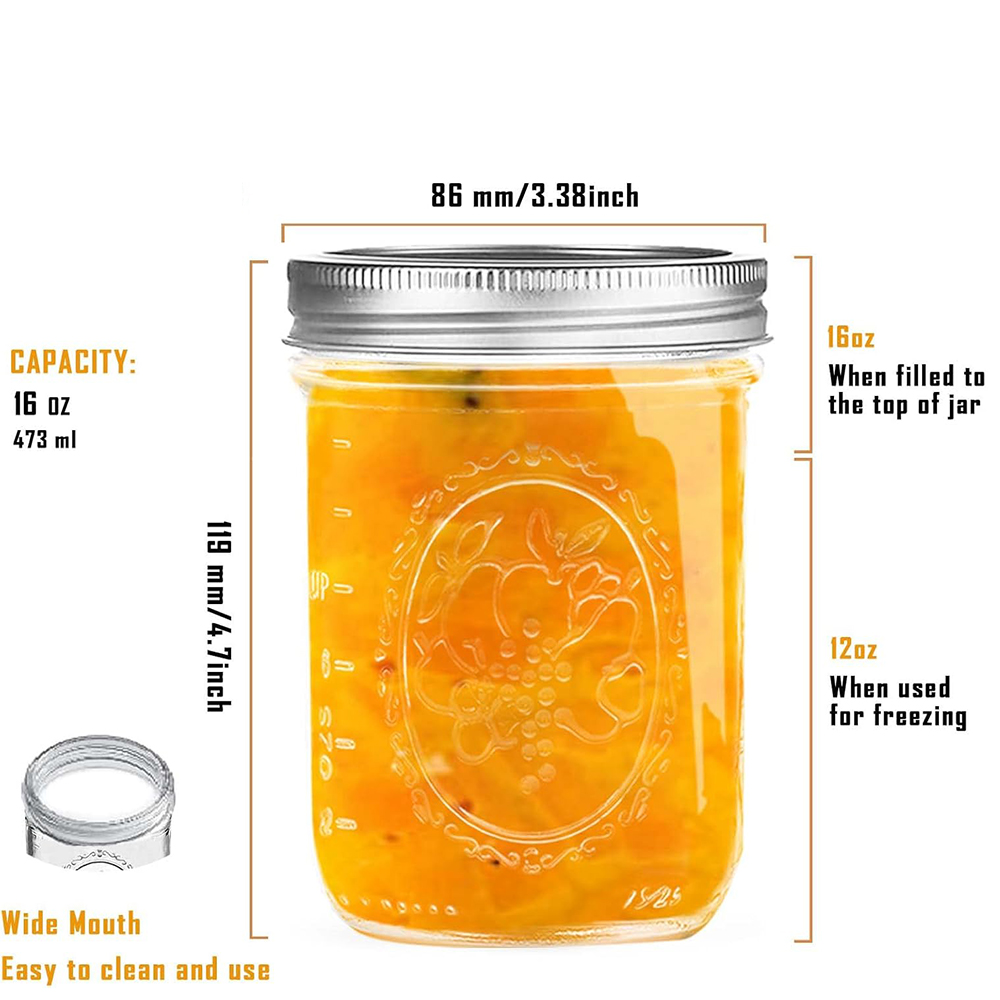برطمانات ماسون واسعة الفوهة سع - مراجعة Mason Jar Wide Mouth وسعره