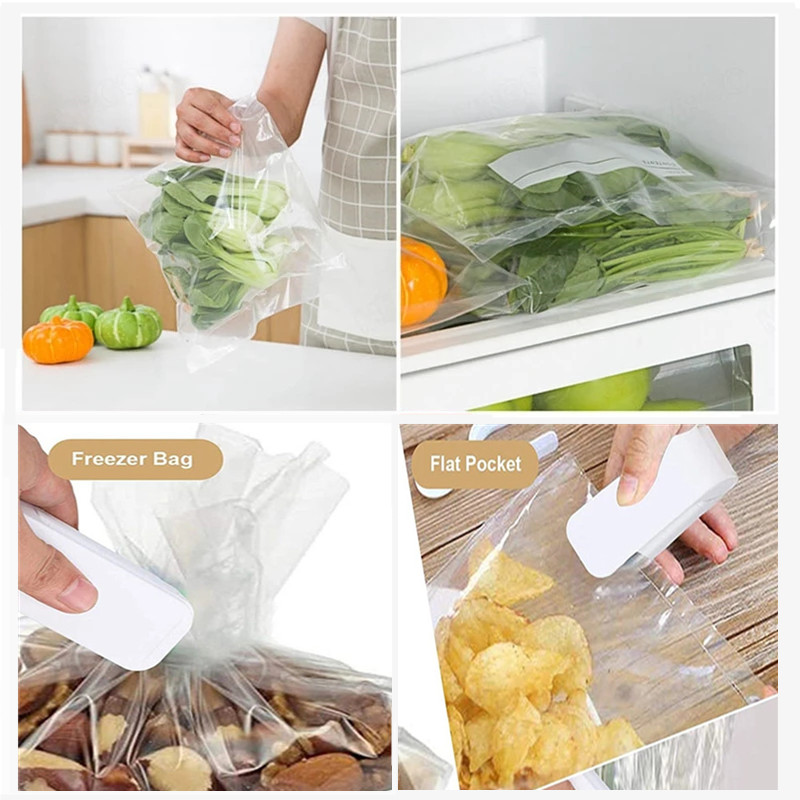 حقيبة محمولة سدادة حرارية حزمة - مراجعة Food Storage Zip Lock Bags وسعره