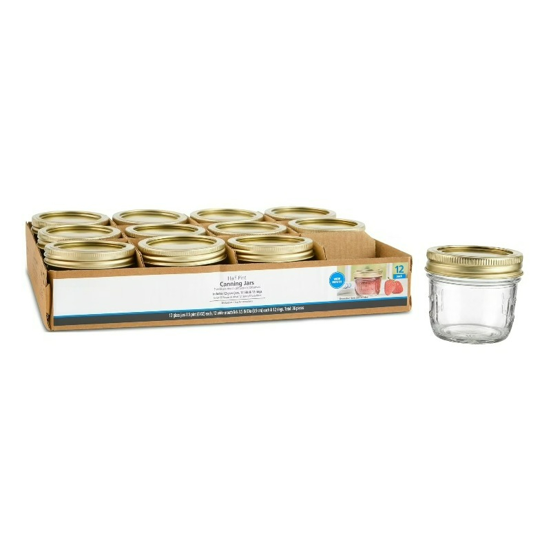 برطمانات ماسون سعة 8 أونصة، بر - مراجعة Mason Jar Wide Mouth وسعره
