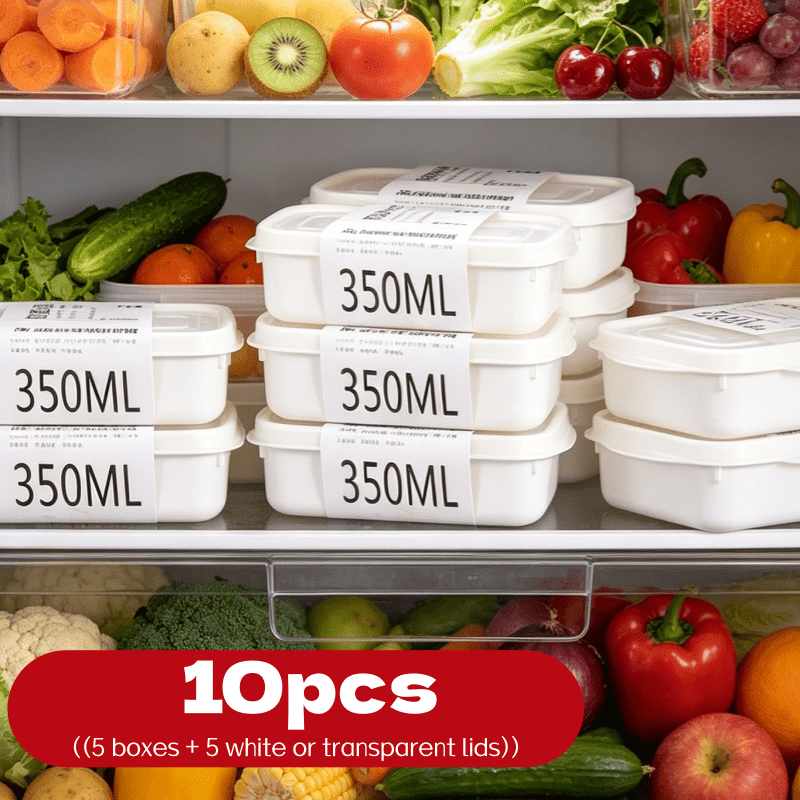 مجموعة من 10 قطع من صناديق تخز - مراجعة Food Storage Made Easy وسعره