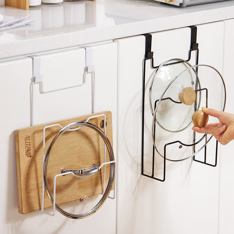رف غطاء وعاء معلق لباب الخزانة - مراجعة Food Storage Shelving وسعره