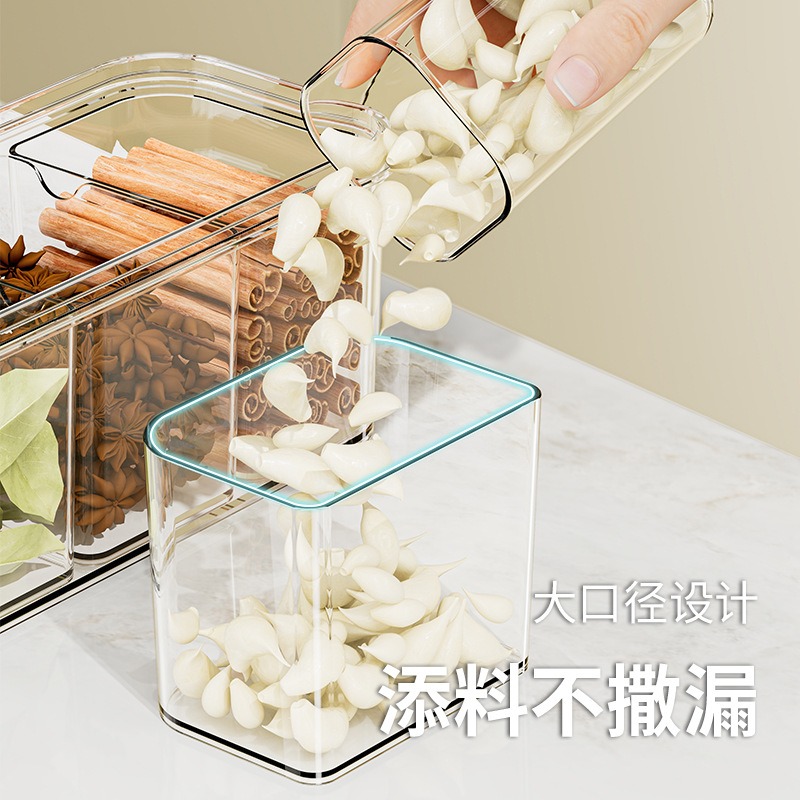 صندوق تخزين توابل محمول، علبة  - مراجعة Food Storage Box Large وسعره