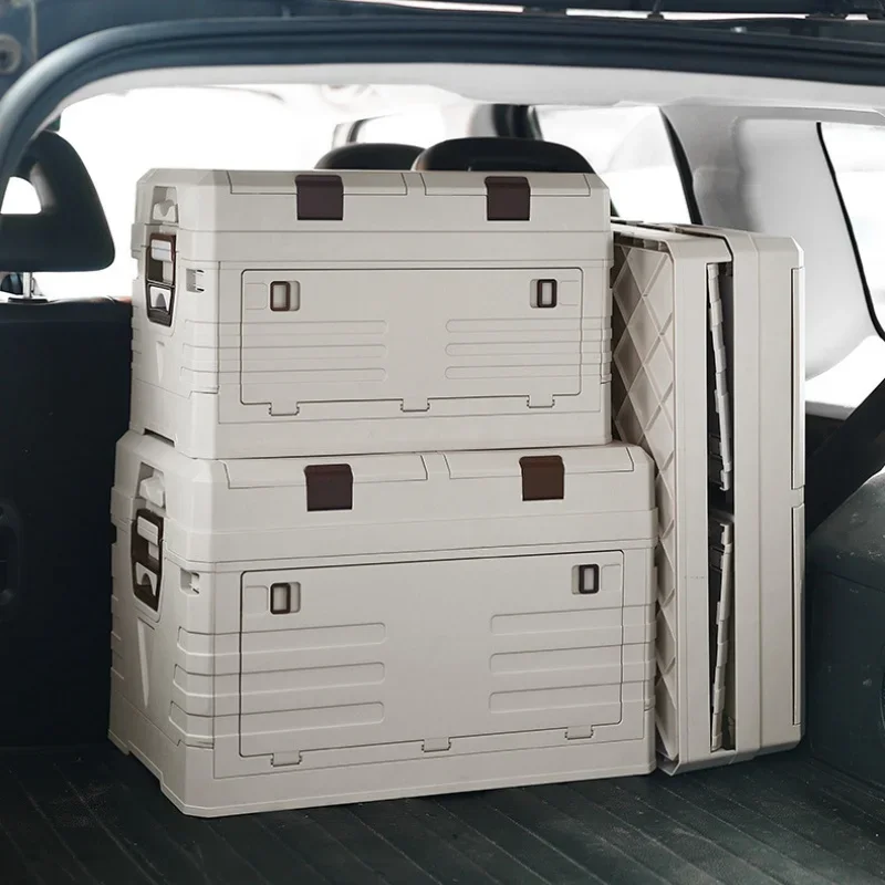 صندوق تخزين للسيارة قابل للطي  - مراجعة Food Storage Box Large وسعره