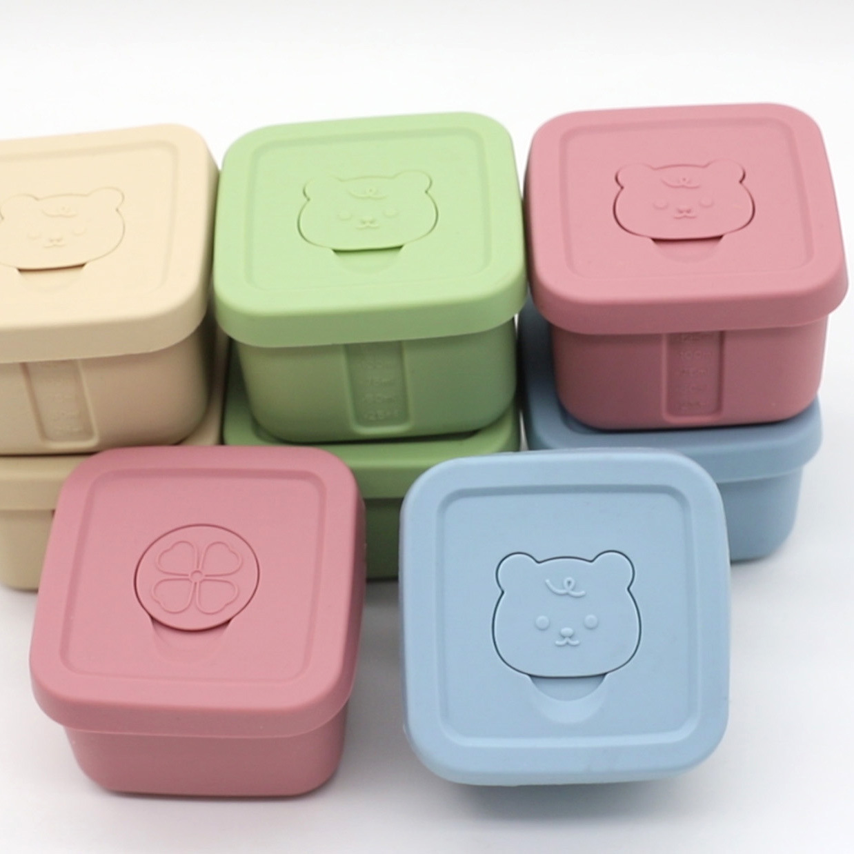 صندوق مكملات غذائية من السيليك - مراجعة Food Storage Lunch Box وسعره