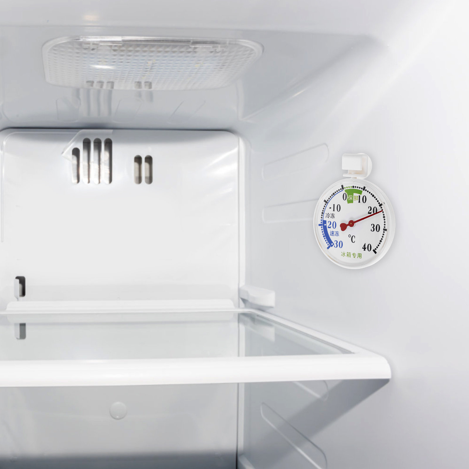 مقياس حرارة عالي الدقة للثلاجة - مراجعة Food Storage For Refrigerator وسعره